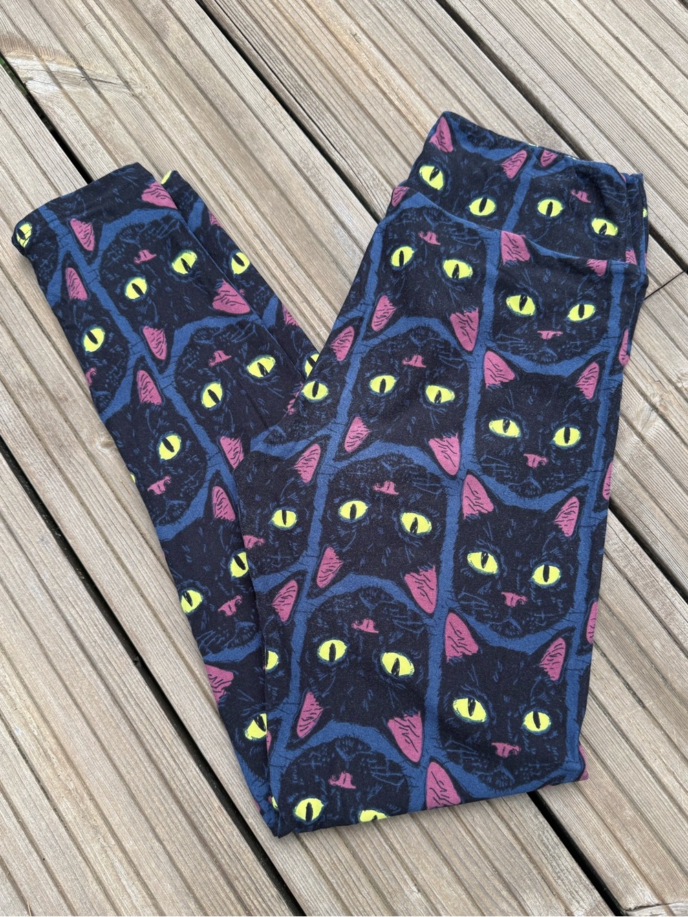 RARE - Lularoe Halloween Cat Leggings